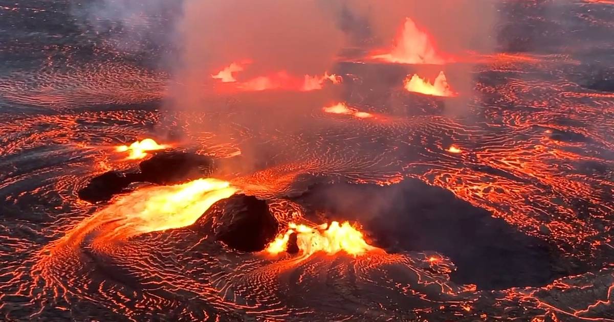 Un volcán hawaiano ya entró en erupción 24 veces desde diciembre