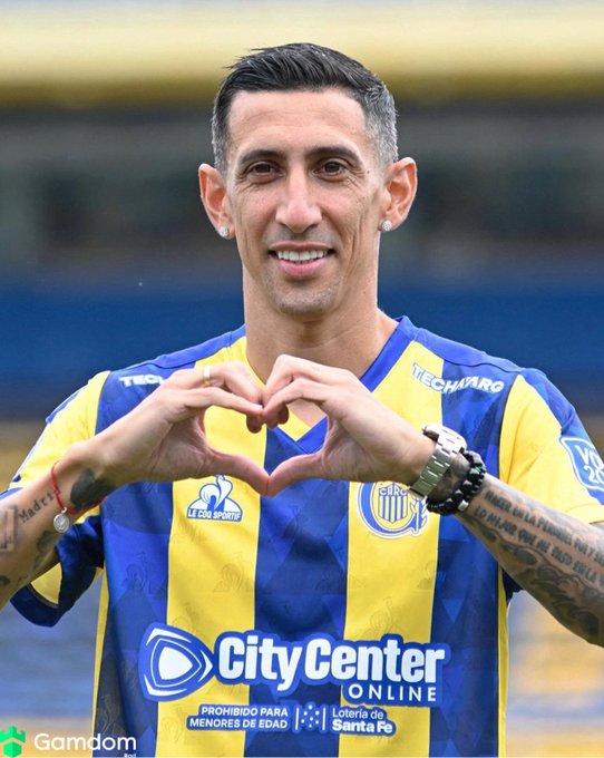 Ángel Di María volvió a Central y revolucionó el fútbol argentino: “Me falta ser campeón con Central”