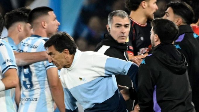 Gustavo Costas, en la mira de la AFA tras su furia contra Lamolina en Racing vs. Barracas