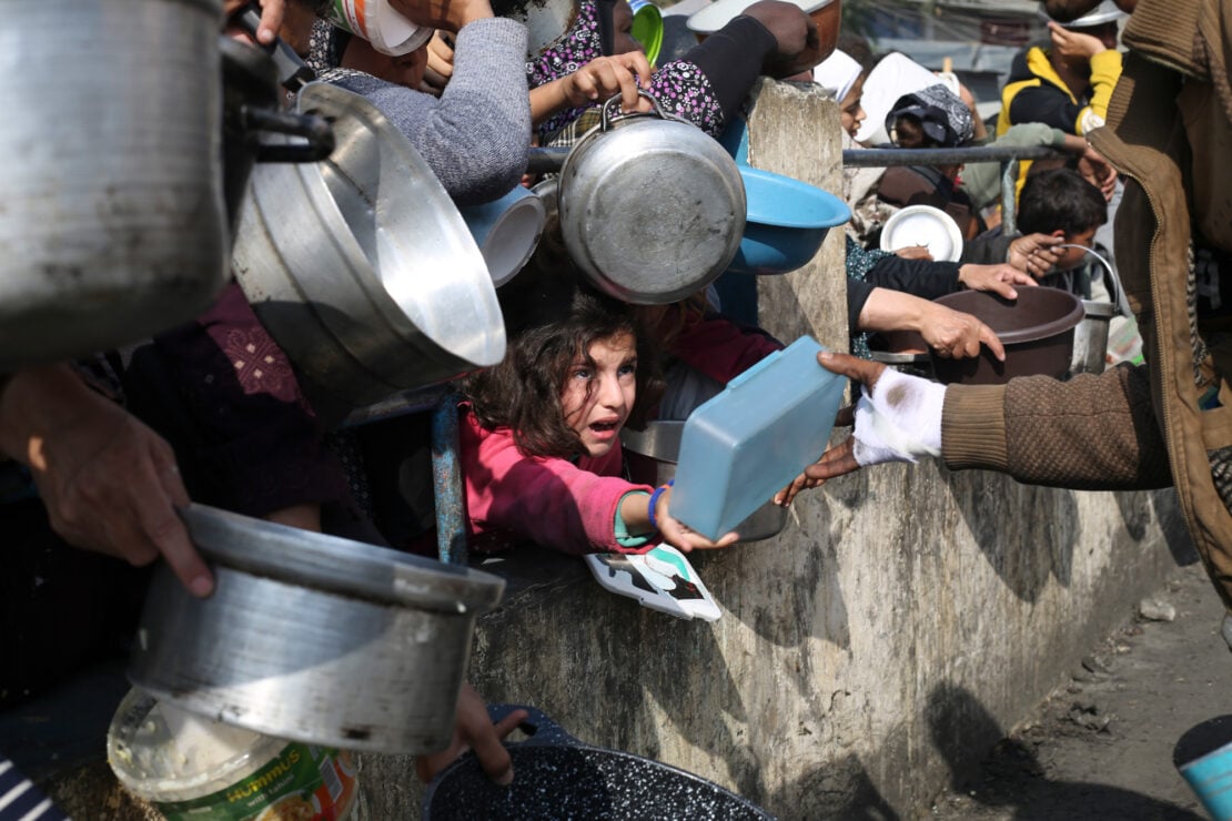 Un tercio de Gaza pasa días sin comer y 500.000 palestinos están al borde de una hambruna