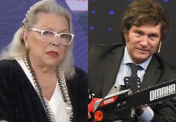 Carrio durísima contra Milei: "Mucha pornografía infantil"