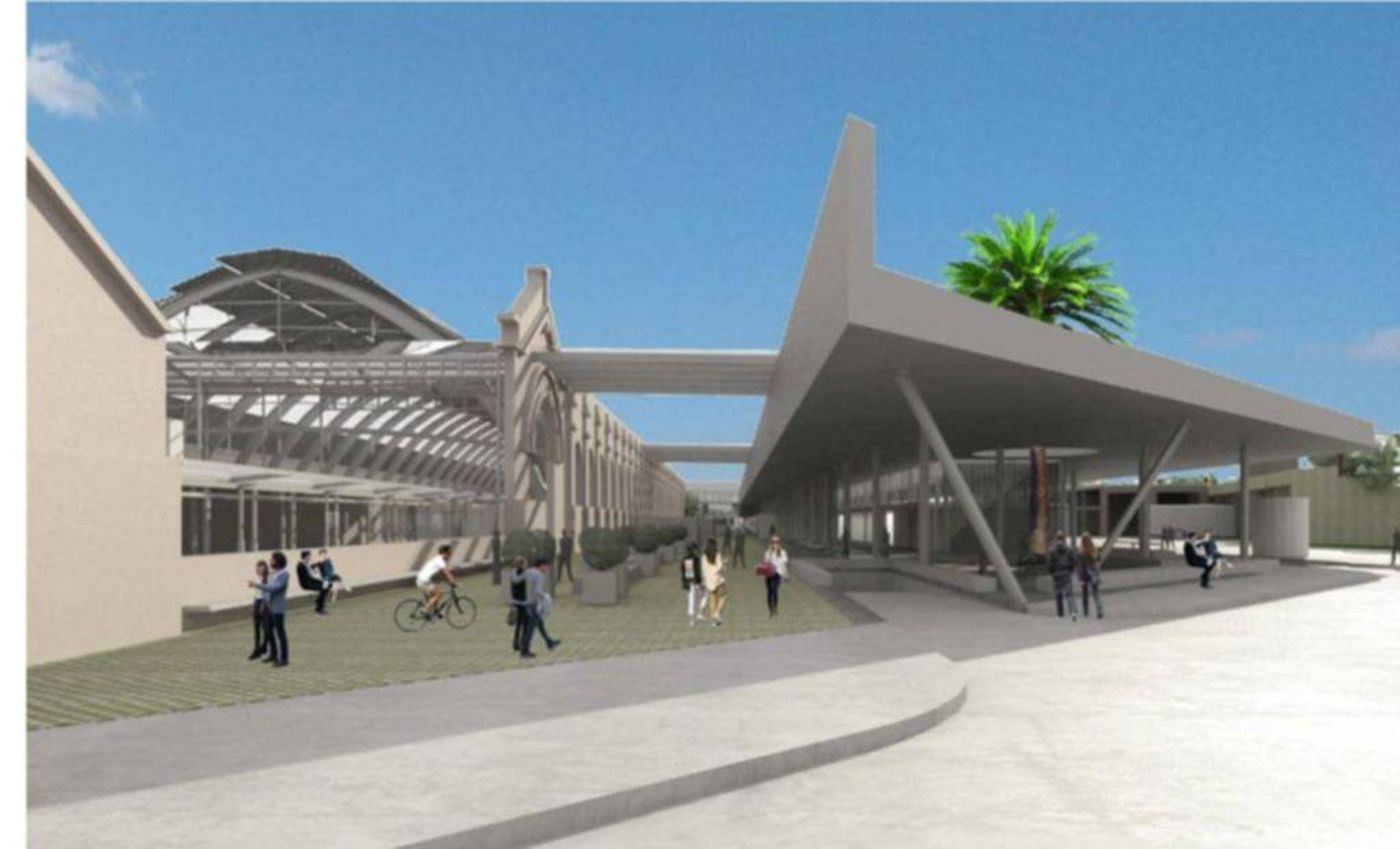La Plata proyecta una terminal Ferroautomotor con cocheras subterráneas