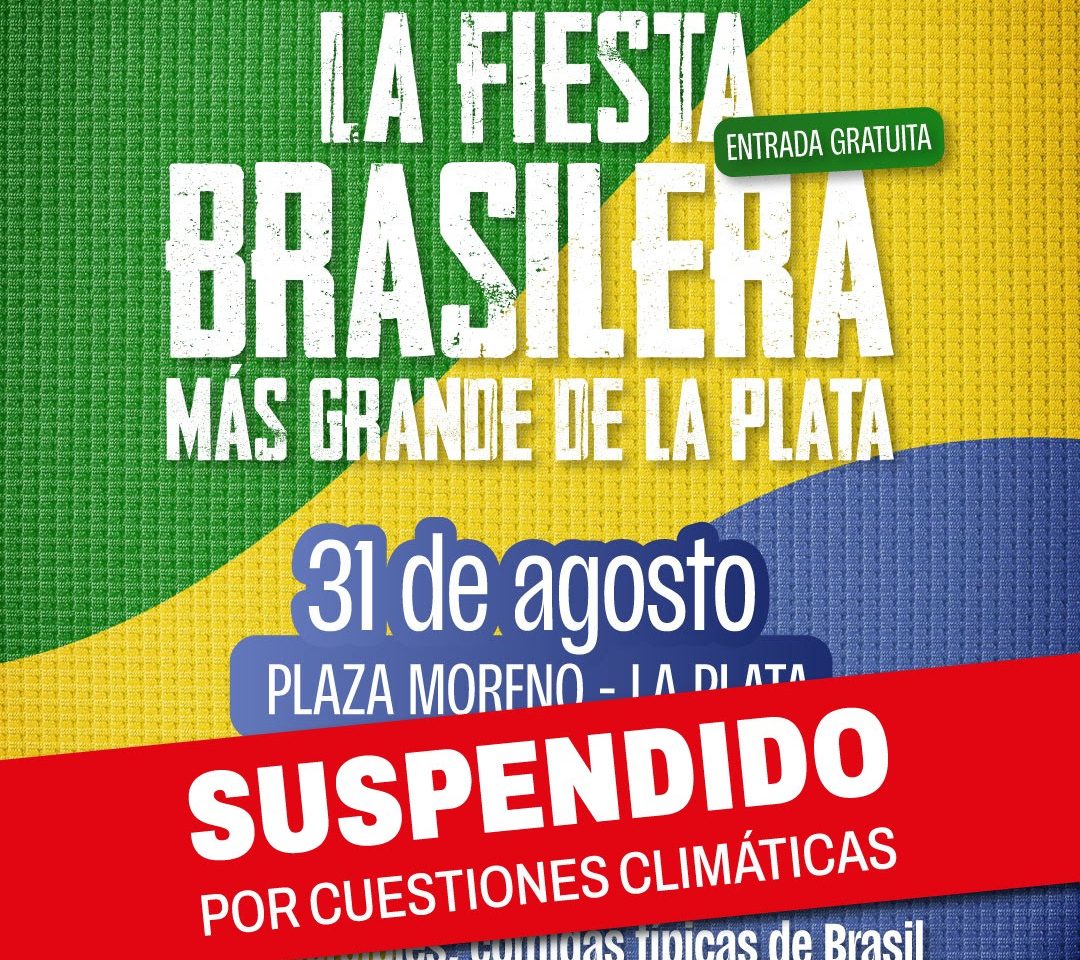 Por mal clima, el Brazilian Day cambia de fecha