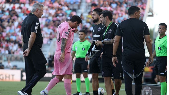 Alerta en Miami: Messi sufrió una lesión muscular y está en duda para los próximos partidos