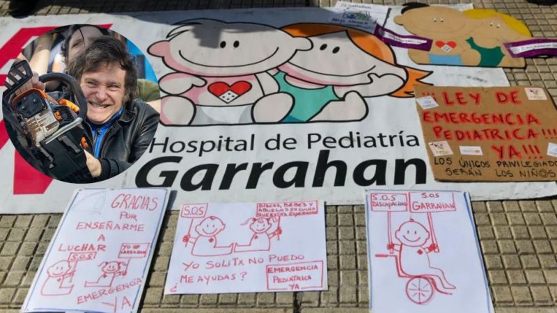 Tras la derrota electoral, Milei vetó la Ley de Emergencia Pediátrica