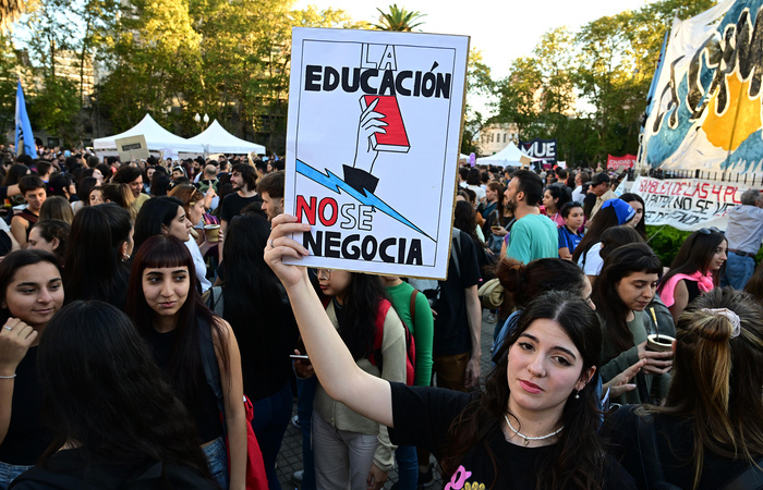 La UNLP dice presente: masiva participación en la Marcha Federal Universitaria