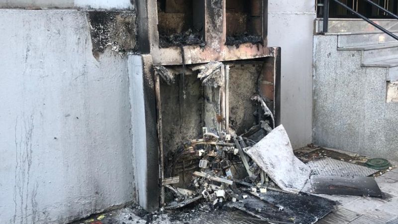 Incendio en Económicas: la UNLP investiga las causas y dicta clases virtuales