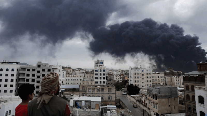Israel bombardea la capital de Yemen un día después del ataque con drones contra Eilat