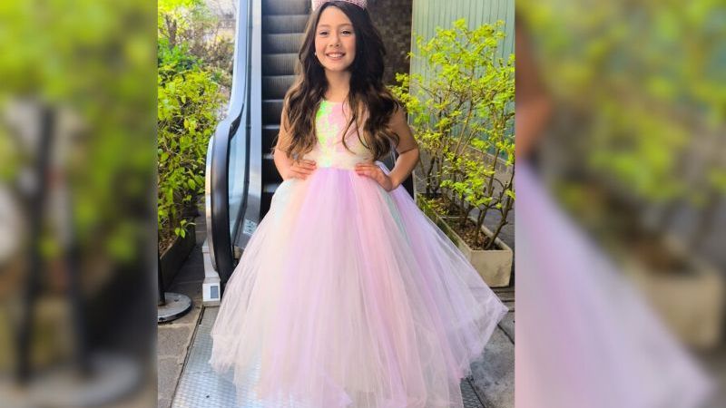 Eva, la pequeña embajadora de La Plata que representará a Buenos Aires en un certamen nacional