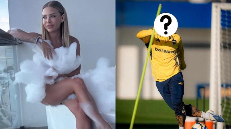 Bomba: vinculan a Evangelina Anderson con un futbolista de Boca que está casado