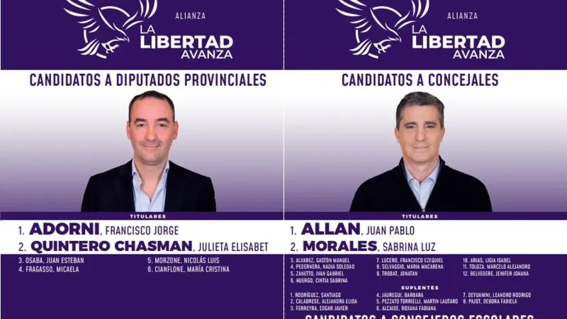 Bomba: filtraron historias privadas de un candidato de La Libertad Avanza en La Plata