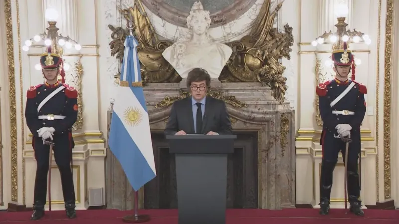 Milei presentó el Presupuesto 2026 en cadena nacional
