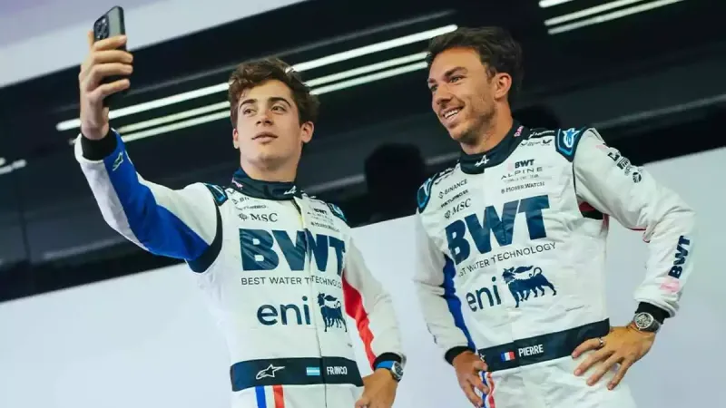 Colapinto le gana la pulseada a Gasly: los números que lo confirman