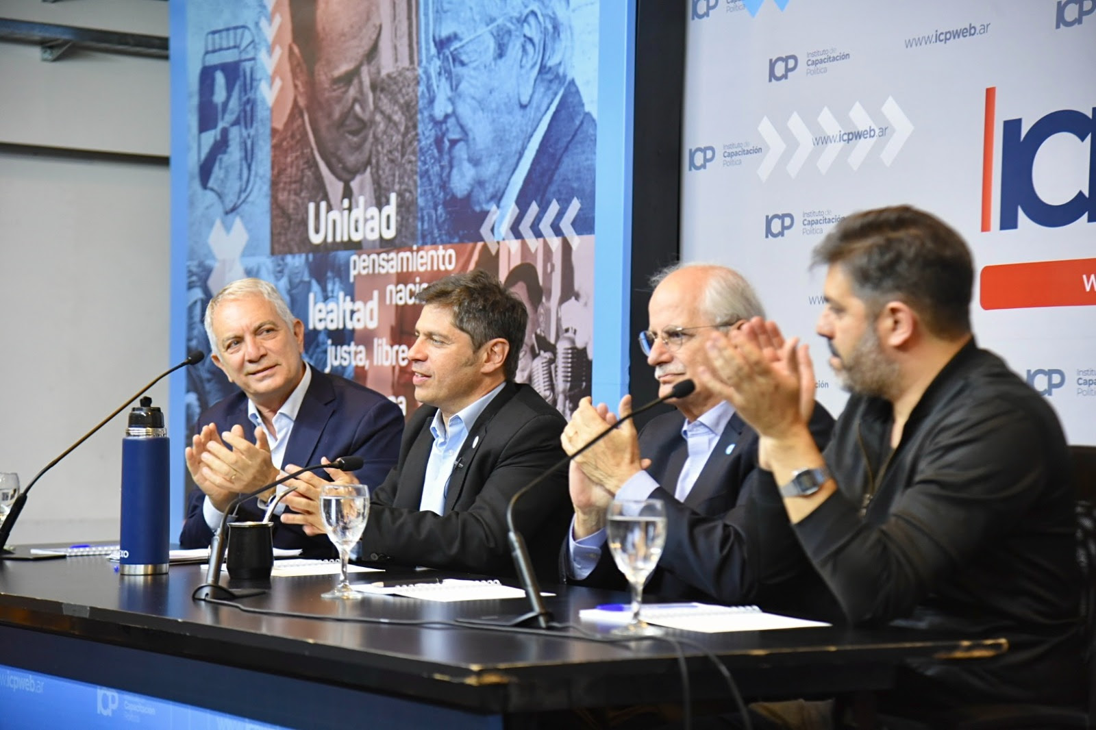 Kicillof se suma al Curso de Formación Política del ICP con una clase especial