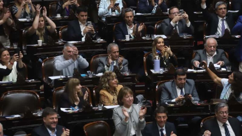 Tras rechazar los vetos de Javier Milei, diputados cantaron «Karina es alta coimera»