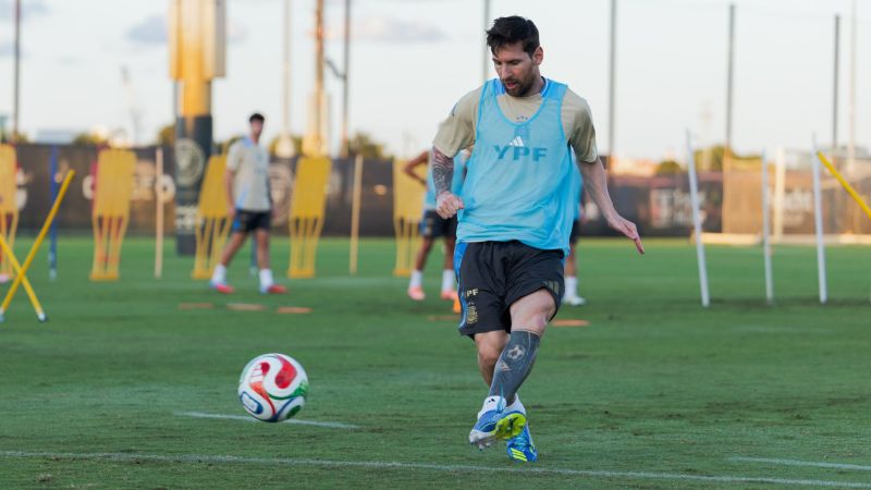 Argentina cierra la gira con prueba ante Puerto Rico y un Messi que podría sumar minutos