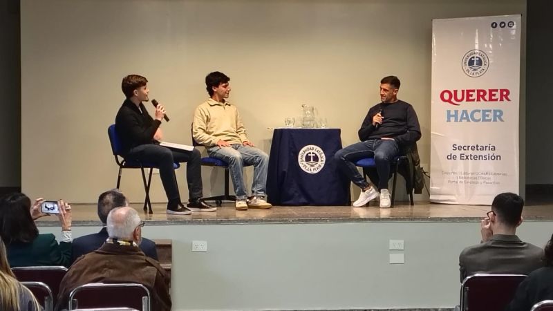 Lucas ‘Bochi’ Licht emocionó con su historia en la UCALP