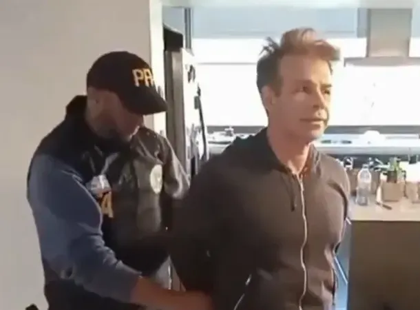 Así trasladaban a "Fred" Machado, el empresario acusado de narcotráfico que le pagó a Espert