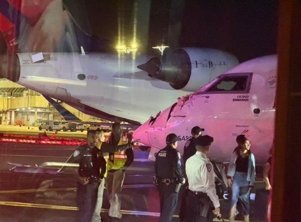 Choque de aviones en Nueva York: hay al menos un herido