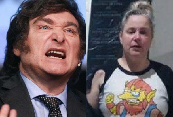 Insólito posteo: Milei tildó de 'kirchnerista' a la libertaria del cuchillo