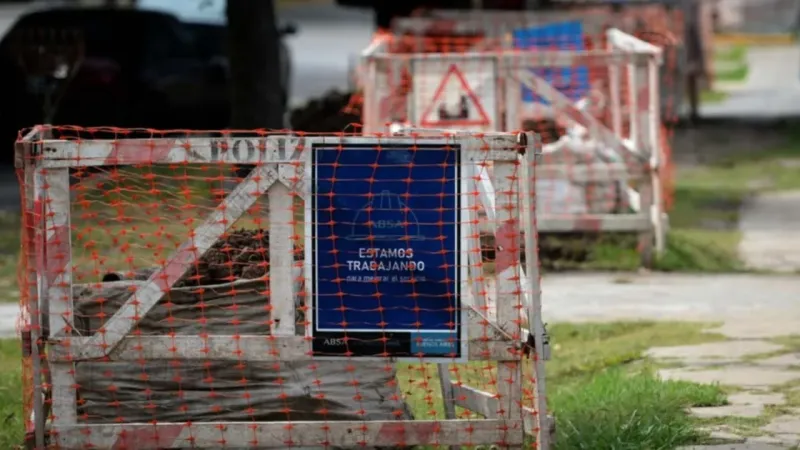 Trabajos en el acueducto de calle 50: ABSA pide cuidar el agua en esa zona