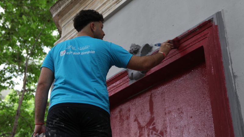 “Ciudad Limpia”: más de 7.900 intervenciones en fachadas y mobiliario urbano