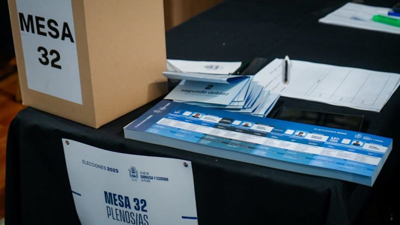 Inicio demorado: las elecciones en Gimnasia arrancaron más tarde por un problema con los padrones