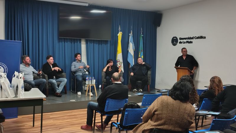 La UCALP celebró el Día del Periodista Deportivo con un conversatorio junto a referentes de la región