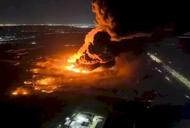 Arrancan las pericias por el incendio en el Polígono Industrial de Ezeiza