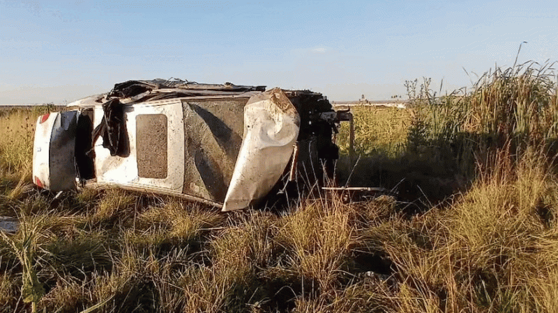 Tragedia vial: falleció una joven tras un vuelco en la Ruta 36 a la altura de La Plata