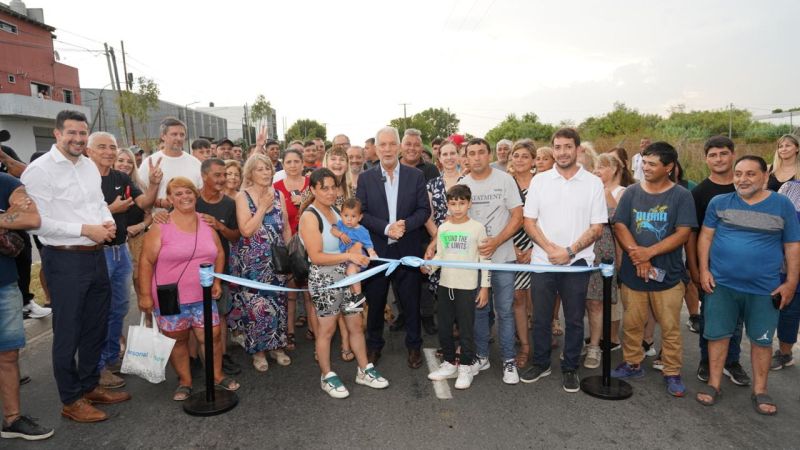 Alak inauguró la nueva avenida 38 en San Carlos: qué obras se hicieron y cómo mejora la zona
