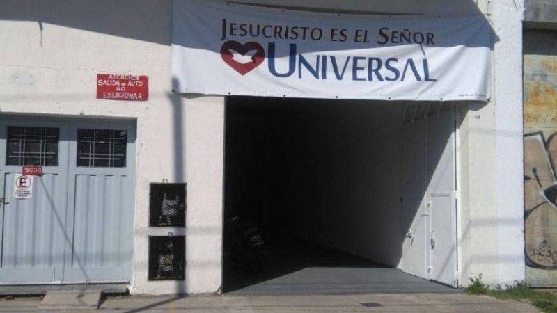 Violento ataque en un templo de Villa Elvira