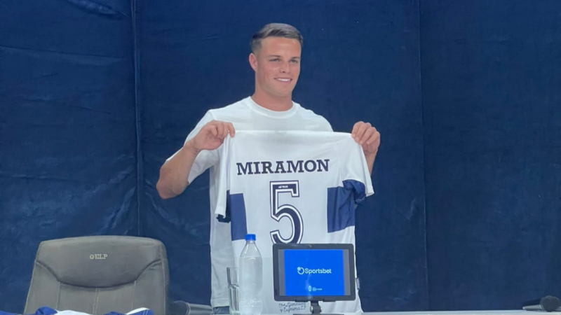 Miramón volvió a casa y ya se ilusiona con Gimnasia