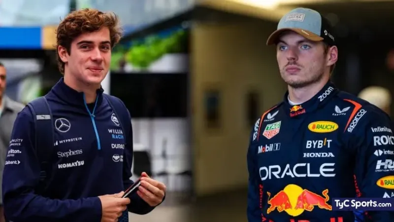 Colapinto contó qué más sufrió en la F1 y reveló una frase de Verstappen sobre los argentinos