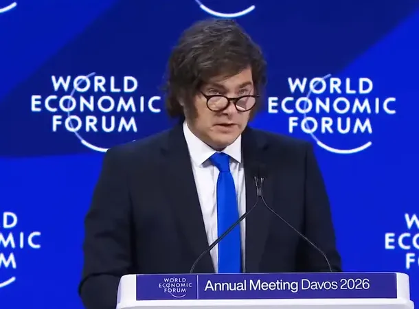 Javier Milei, en Davos: "Maquiavelo ha muerto"