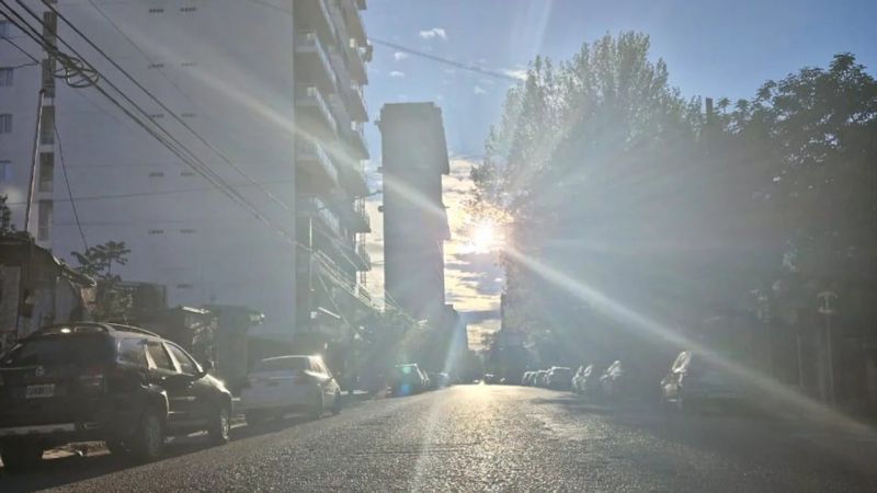 Arranca la semana con nubarrones y calor en la región