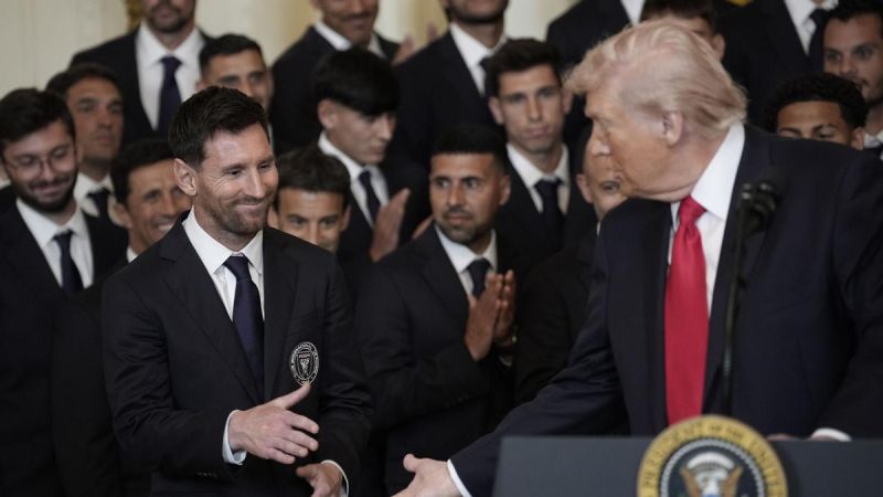 Messi y Trump en la Casa Blanca: por qué se dio ese encuentro