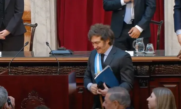 Milei abre las sesiones ordinarias: hablará desde las 21 horas en el Congreso