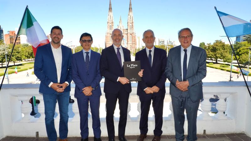 Alak recibió al embajador de Italia: agenda conjunta y declaración de Visitante Ilustre