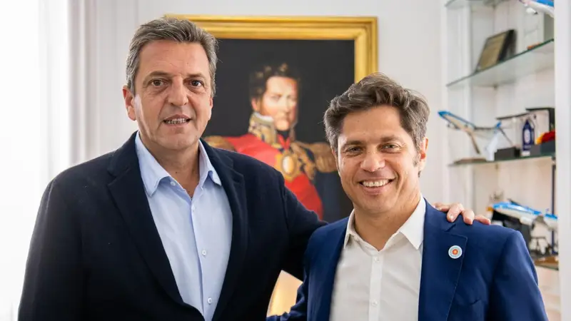 Kicillof recibió a Massa en La Plata y coincidieron en la necesidad de mantener la unidad del peronismo