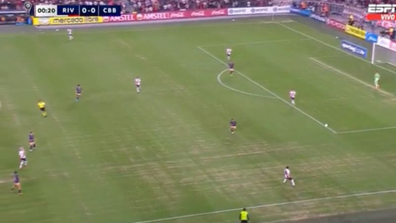 Preocupación por el estado del campo de juego del Monumental