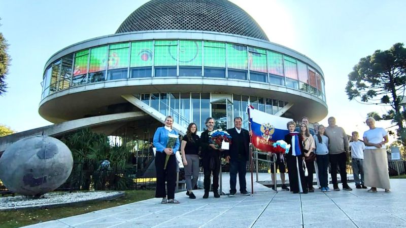 Emotivo homenaje a Yuri Gagarin en Argentina por el Día de la Cosmonáutica