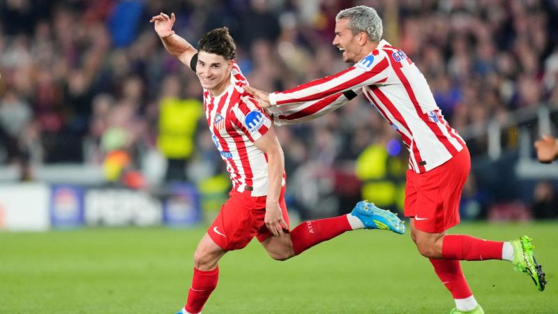 Atlético de Madrid dio el golpe en Cataluña