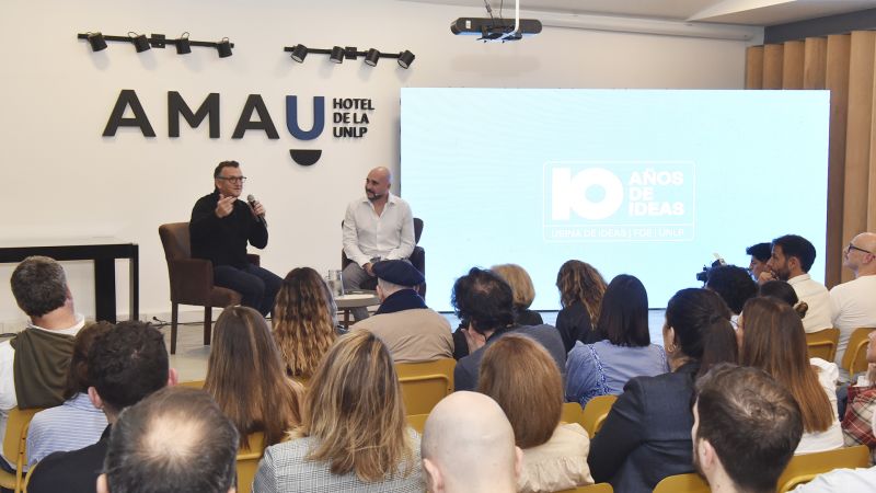 La 'Usina de Ideas' celebró sus diez años con Martín Migoya y consolidó su impulso emprendedor en La Plata