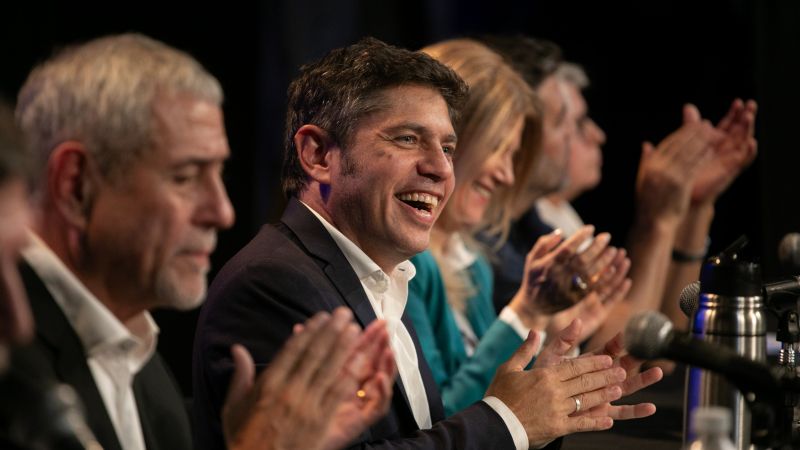 Encuesta nacional: Kicillof lidera la intención de voto y crece el reclamo de cambio de gobierno