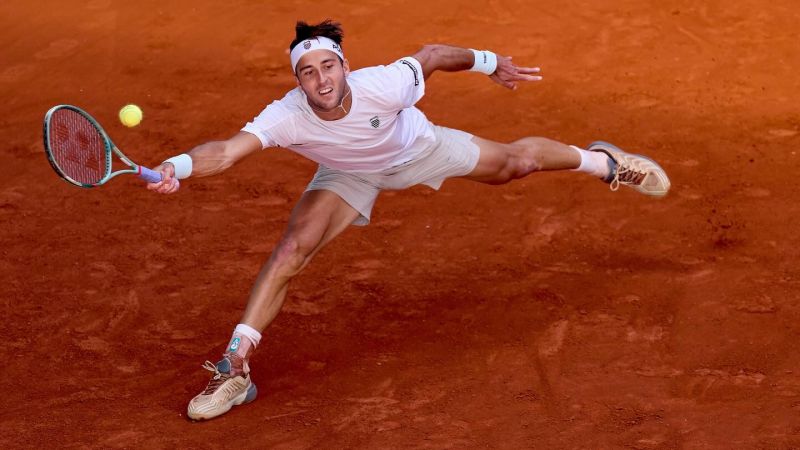 Golpe para Etcheverry en Roma: el tenista platense quedó eliminado en su debut