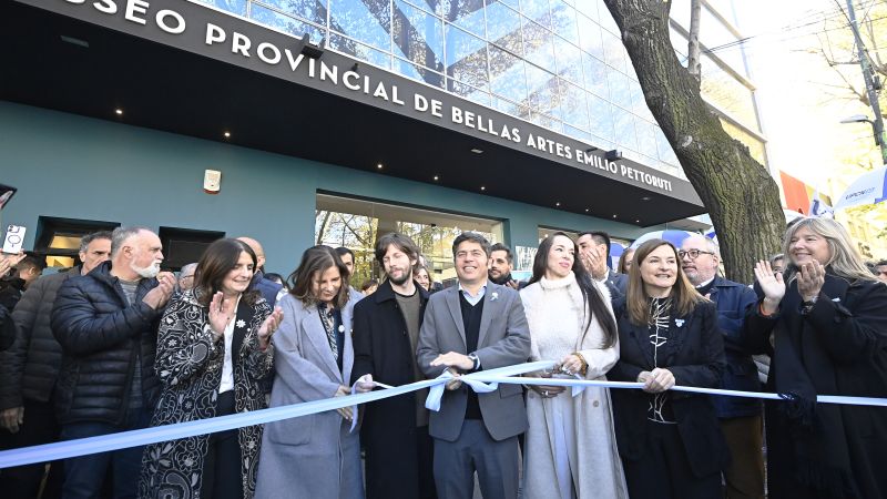 Reabrió el Museo Pettoruti de La Plata tras las obras de puesta en valor