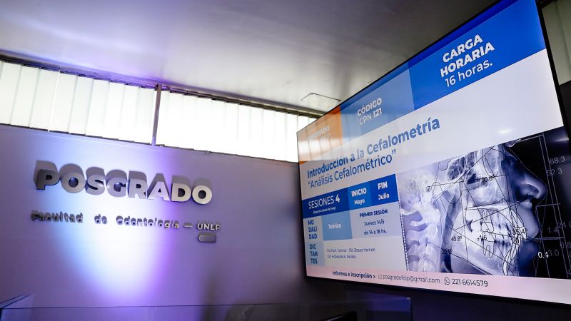 La UNLP inauguró una nueva clínica odontológica de posgrado con tecnología de última generación