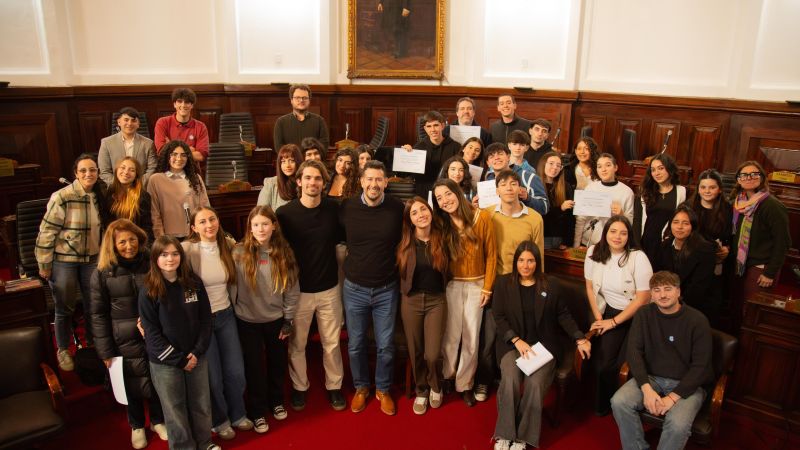 Implementan una ordenanza creada por estudiantes secundarios en La Plata