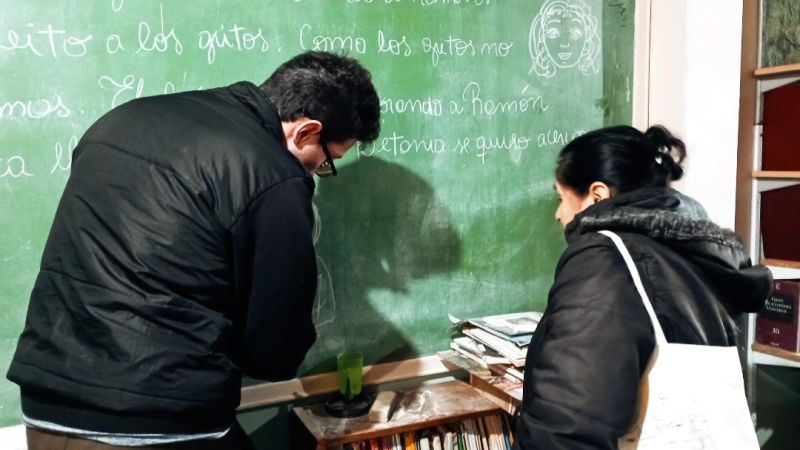 Continúan en La Plata las jornadas de alfabetización de la campaña “El futuro es nuestro”